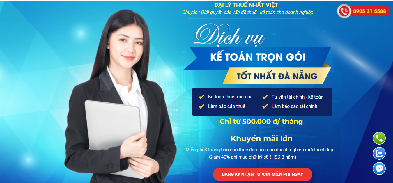 dịch vụ kế toán thuế trọn gói tại Đà Nẵng Dịch vụ kế toán thuế trọn gói tại Nhất Việt